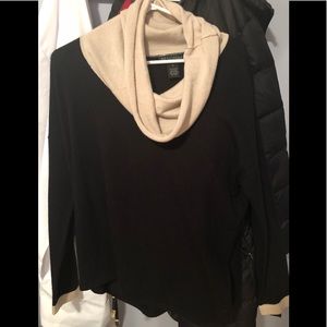 Soft cowl sweater